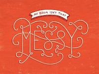 Fib-Filled Typographic Sayings Image 8
