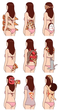 Kitschy Food Illustrations Image 8
