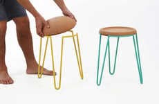Colorful Cork Furniture