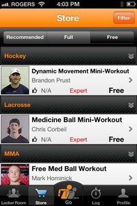 Sport Specific Workout Apps Image 2