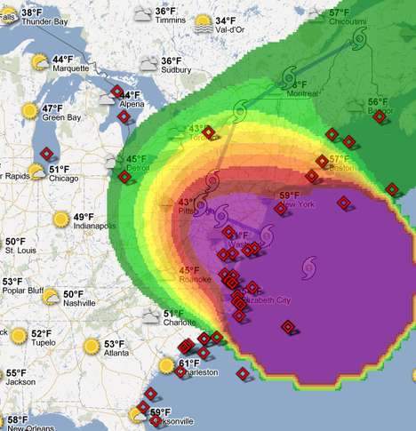 Storm-Locating Maps