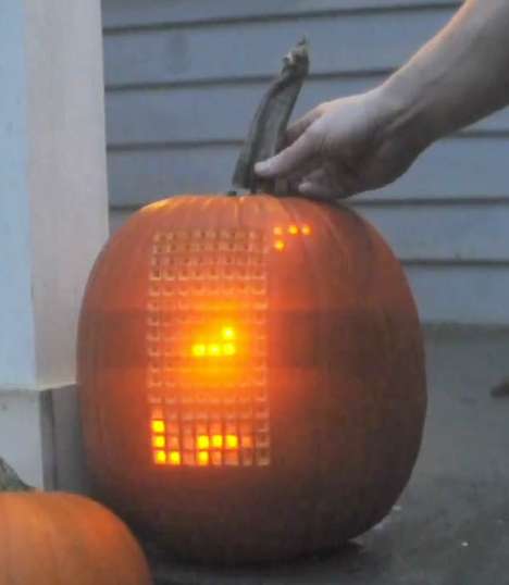 Retro Gaming Jack-O-Lanterns