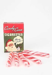 Vintage Sweet Santa Smokes Image 3