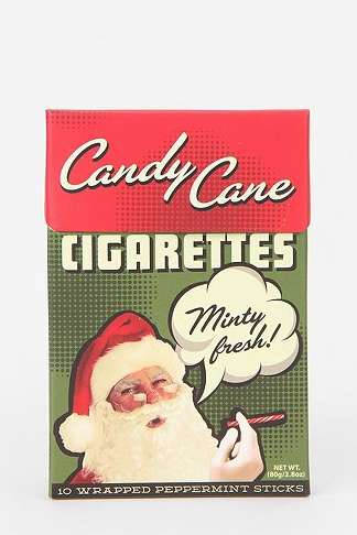 Vintage Sweet Santa Smokes : Candy Cane