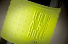 Rubberized Wine Labels