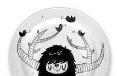 Playfully Sketched Dishes