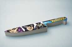 Comic Book Knife Ads