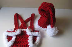 Festive Knitted Diapers