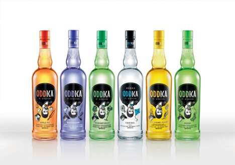 Daringly Flavored Vodka Collections