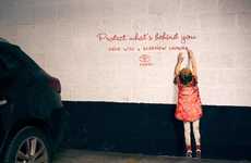 Car Safety Graffiti Art