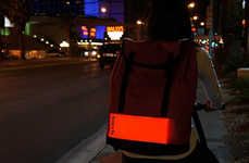 Illuminated Safety Knapsacks