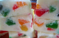 Gummy Fudge Squares