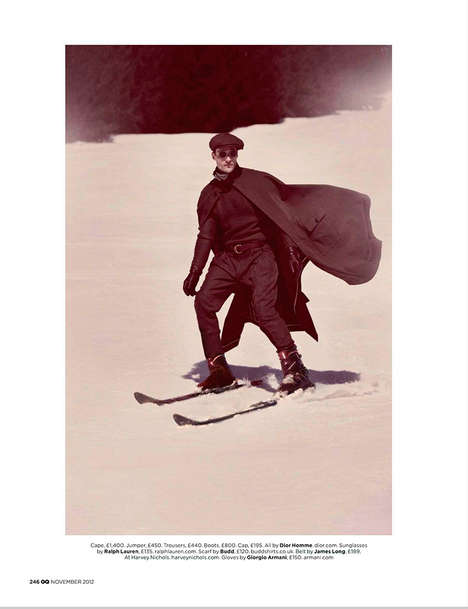 Retro Skier Editorials