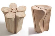 38 Creatively Designed Wooden Stools