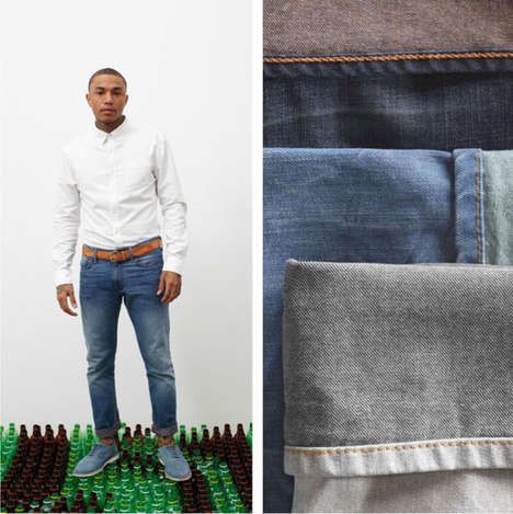 Recycled Plastic-Made Denim