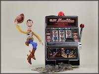 Playful Cartoon Cowboy Captures Image 2