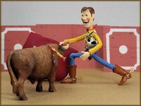 Playful Cartoon Cowboy Captures Image 4