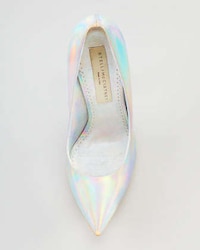 Holographic Pointed Heels Image 4