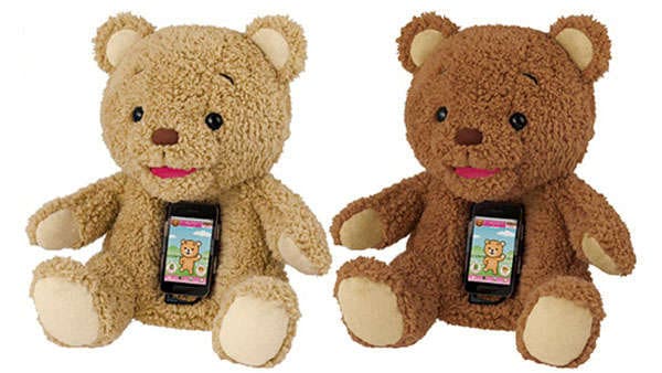 Smartphone-Embedded Plush Toys