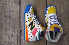 Childlike Polka Dot Sneakers
