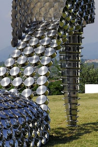Cookware-Inspired Footwear Art Image 6