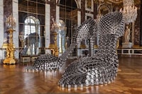 Cookware-Inspired Footwear Art Image 8