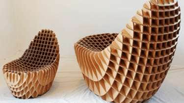 60 Cardboard Home Furnishings