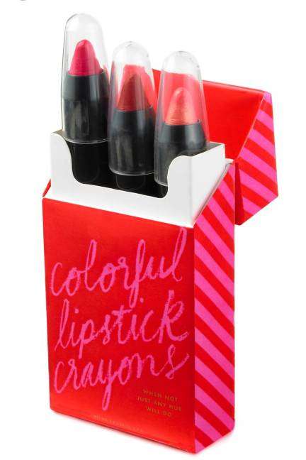 Crimson Cosmetic Crayons