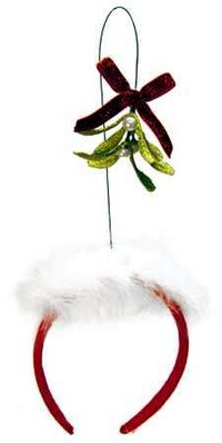 Festive Kissing Head Gear Image 2