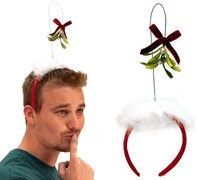 Festive Kissing Head Gear Image 3