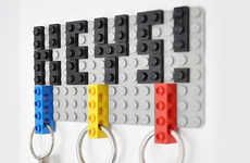 DIY LEGO Key Hangers