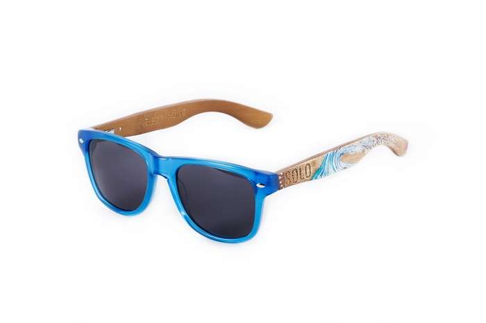 Custom Charity Bamboo Sunglasses