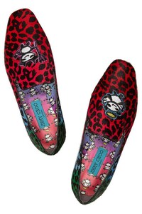 Cartoonish Cheetah-Print Heels Image 8