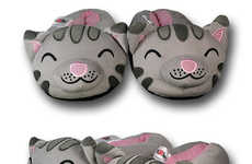 Geeky Kitty Slip-ons
