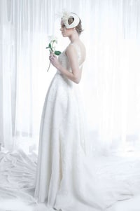 Beaded Wedding Dress Photography Image 3