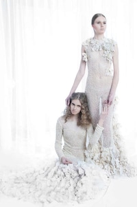 Beaded Wedding Dress Photography Image 8