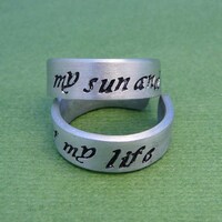Fantasy Book Wedding Bands Image 2