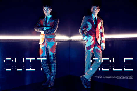 Wickedly Retro Menswear Editorials