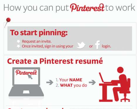 Pinned Resume Infographics