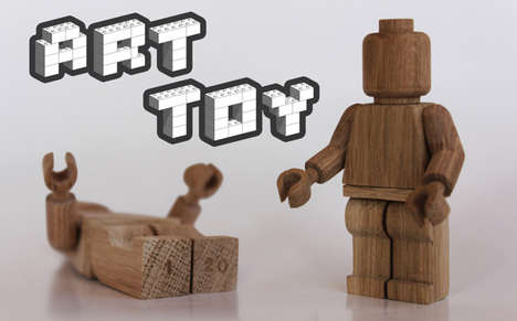 Sophisticated Wooden Minifigs