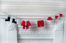 Santa Laundry Lines