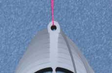 Wind-Powered Winter Ornaments