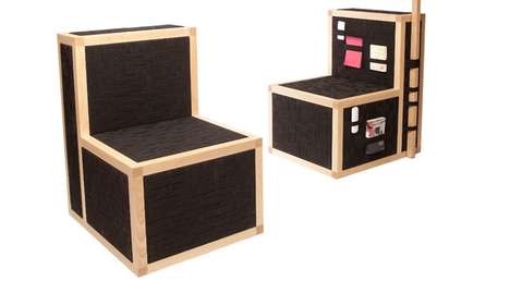 Weaved Fabric Storage Seats