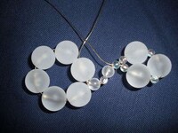 Beaded Snow Ornaments Image 5