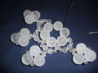 Beaded Snow Ornaments Image 6