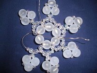 Beaded Snow Ornaments Image 8