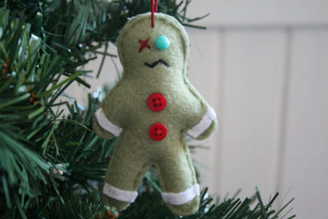 Undead Cookie Ornaments