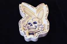 Creepy Skeletal Ashtrays