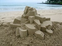 Geometric Sand Castles Image 5