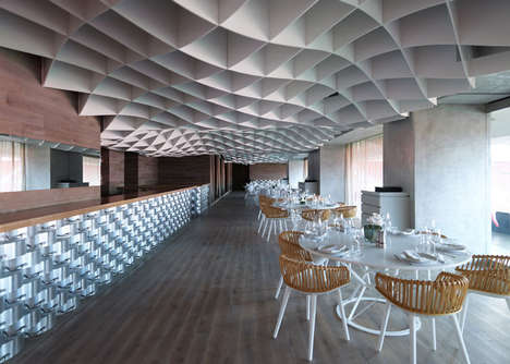 Undulating Grid Ceilings